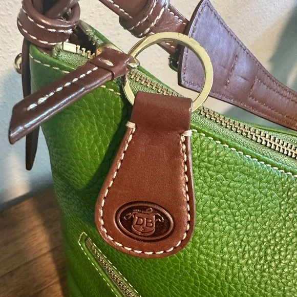 Dooney & Bourke Green Hobo Bag - Like New! - Picture 8 of 13